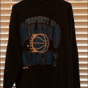 Vintage Orlando Magic Big Logo Crewneck Sweatshirt